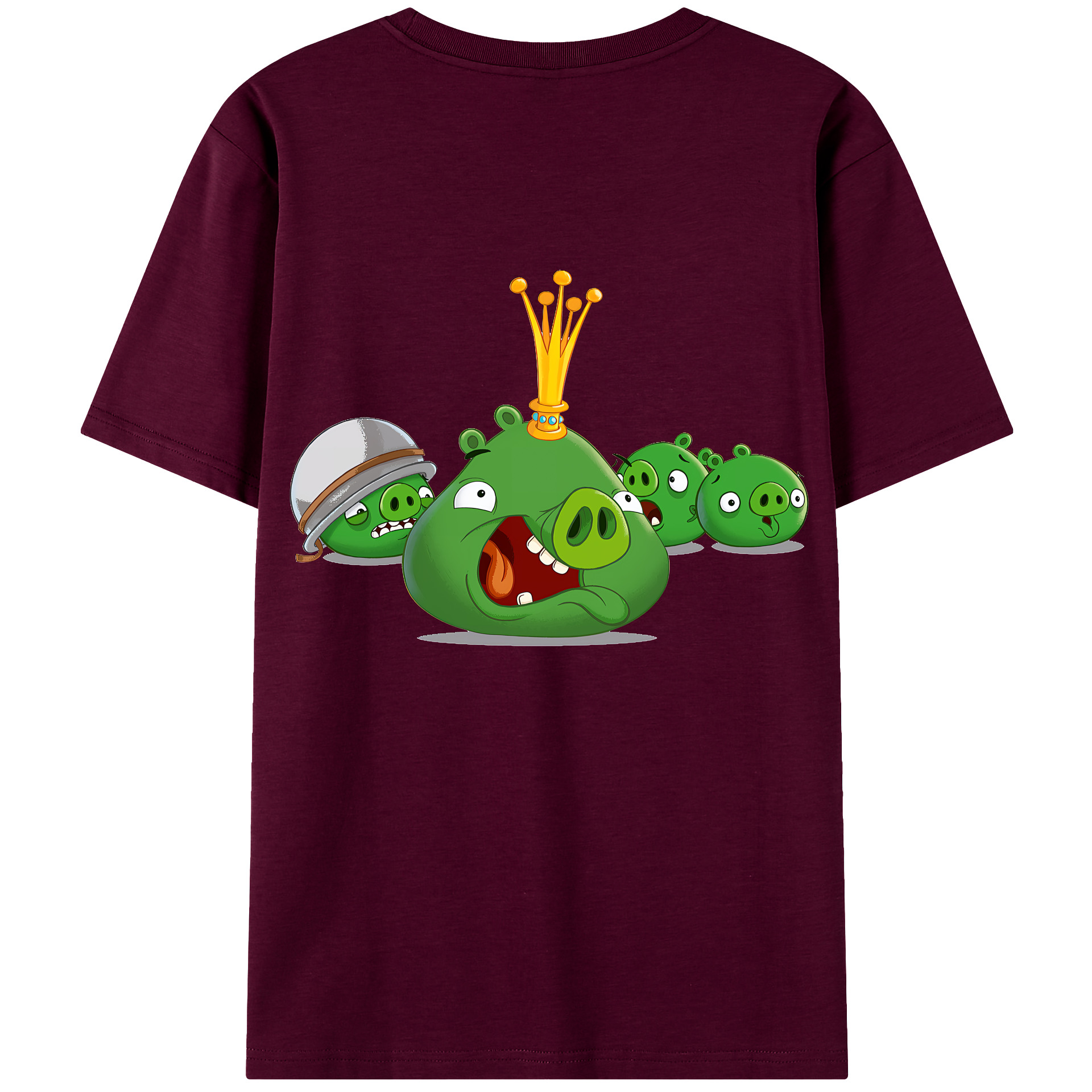 （画像用） Angry Birds アングリーバード レディース半袖Tシャツ(バックプリント)